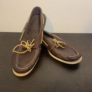 Brown Sperry Boat Shoes